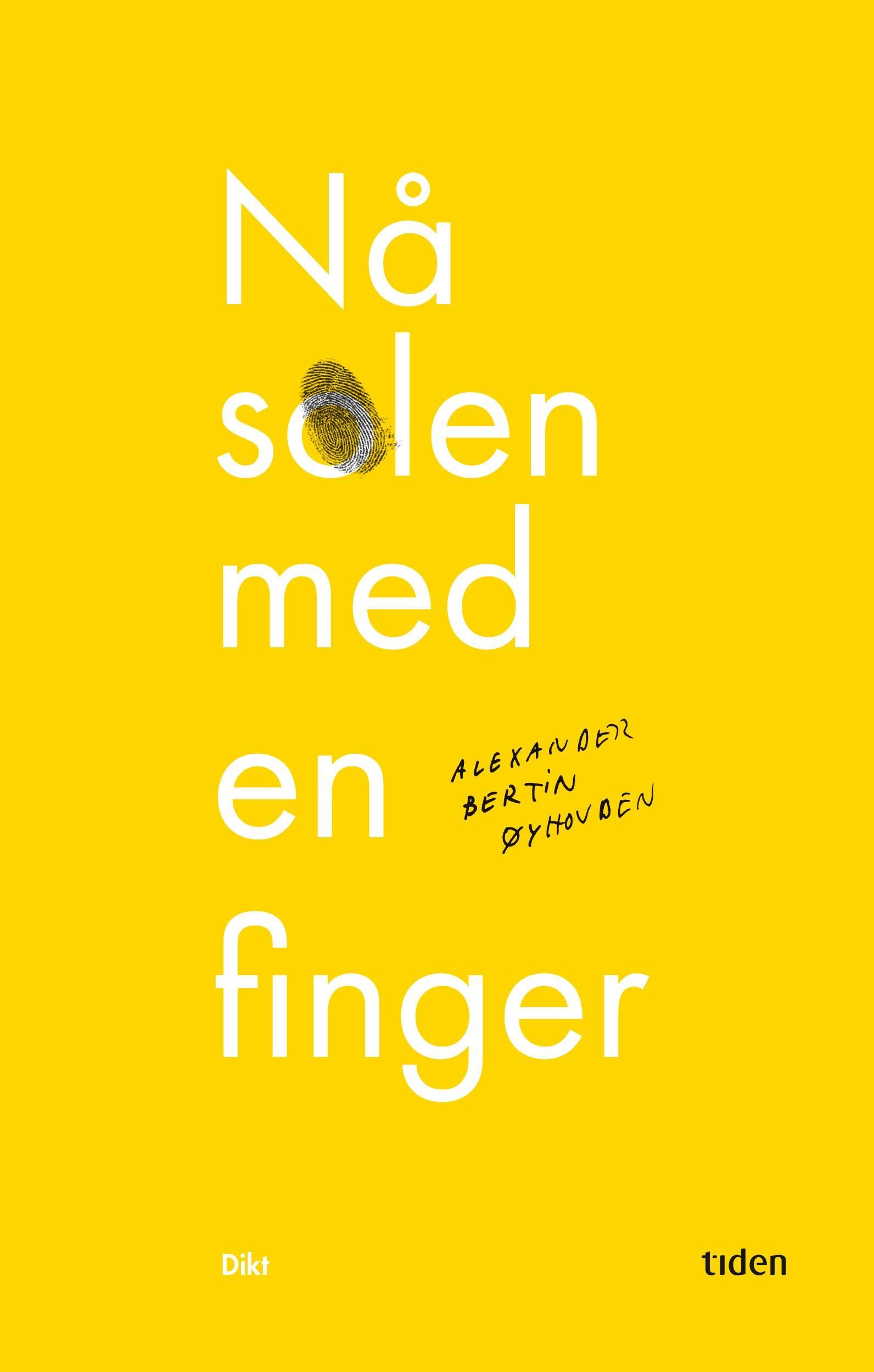 Nå solen med en finger : dikt