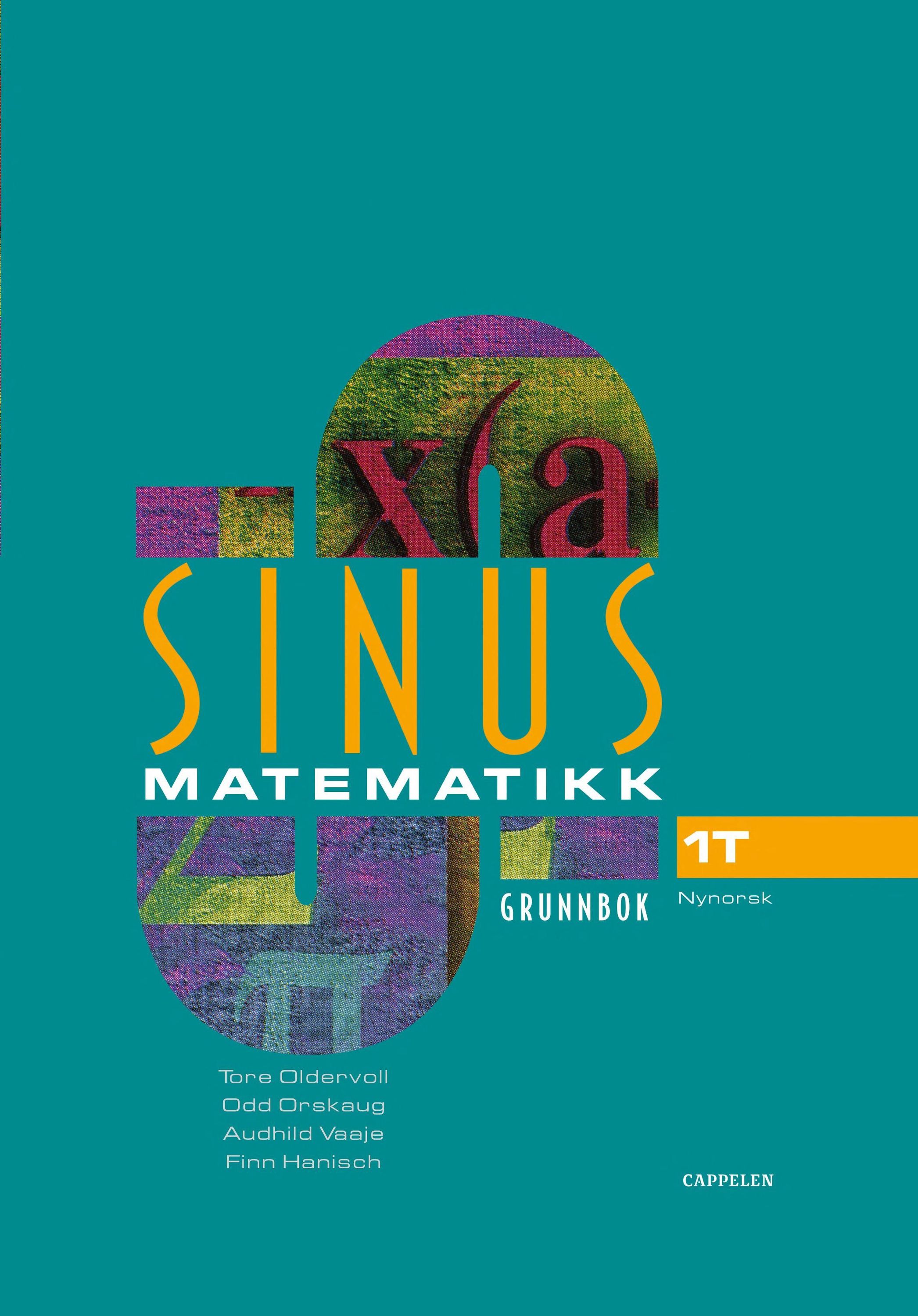 Sinus 1T : grunnbok i matematikk for vg1 : studieførebuande program