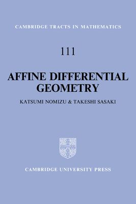 Affine Differential Geometry : Geometry of Affine Immersions