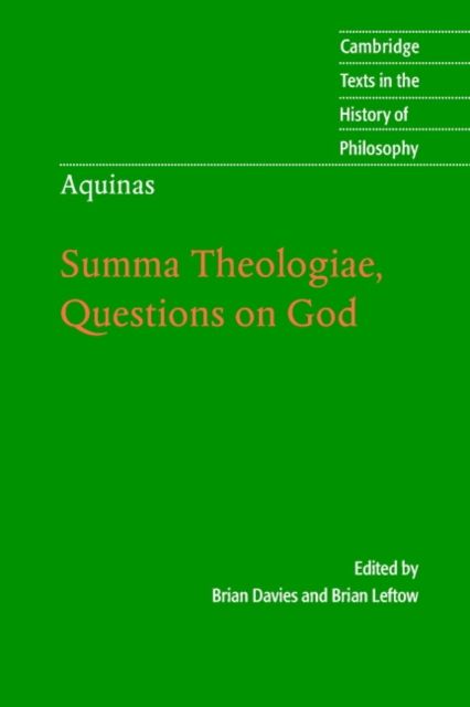 Aquinas: Summa Theologiae, Questions on God