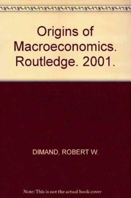 Origins of Macroeconomics