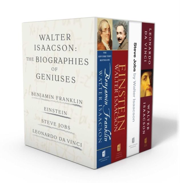 Walter Isaacson: The Genius Biographies : Benjamin Franklin, Einstein, Steve Jobs, and Leonardo da Vinci