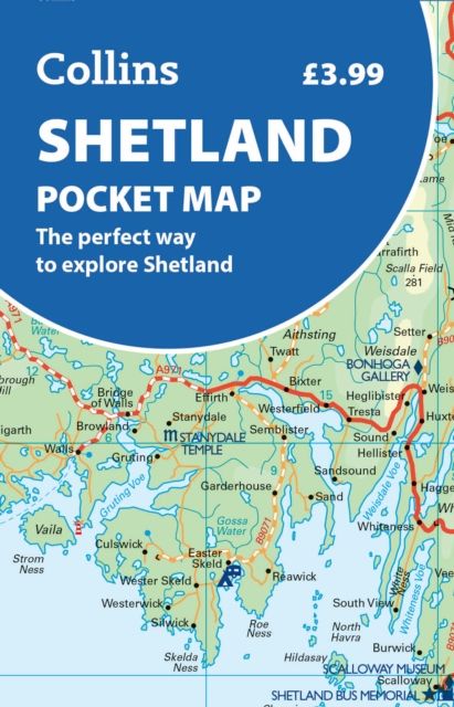 Forsidebilde av Shetland Pocket Map : The Perfect Way to Explore the Shetland Islands