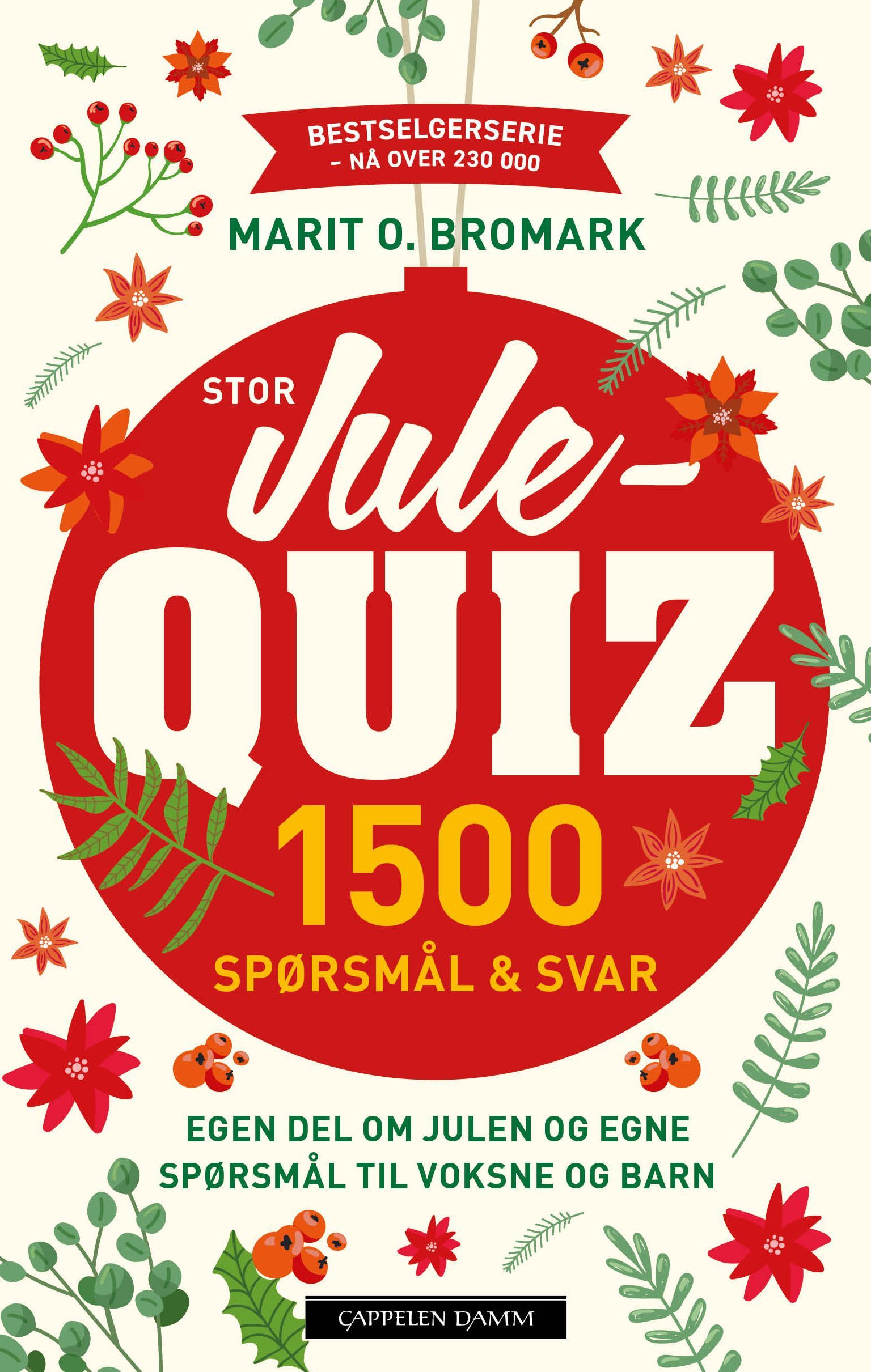 Stor julequiz : 1500 spørsmål og svar