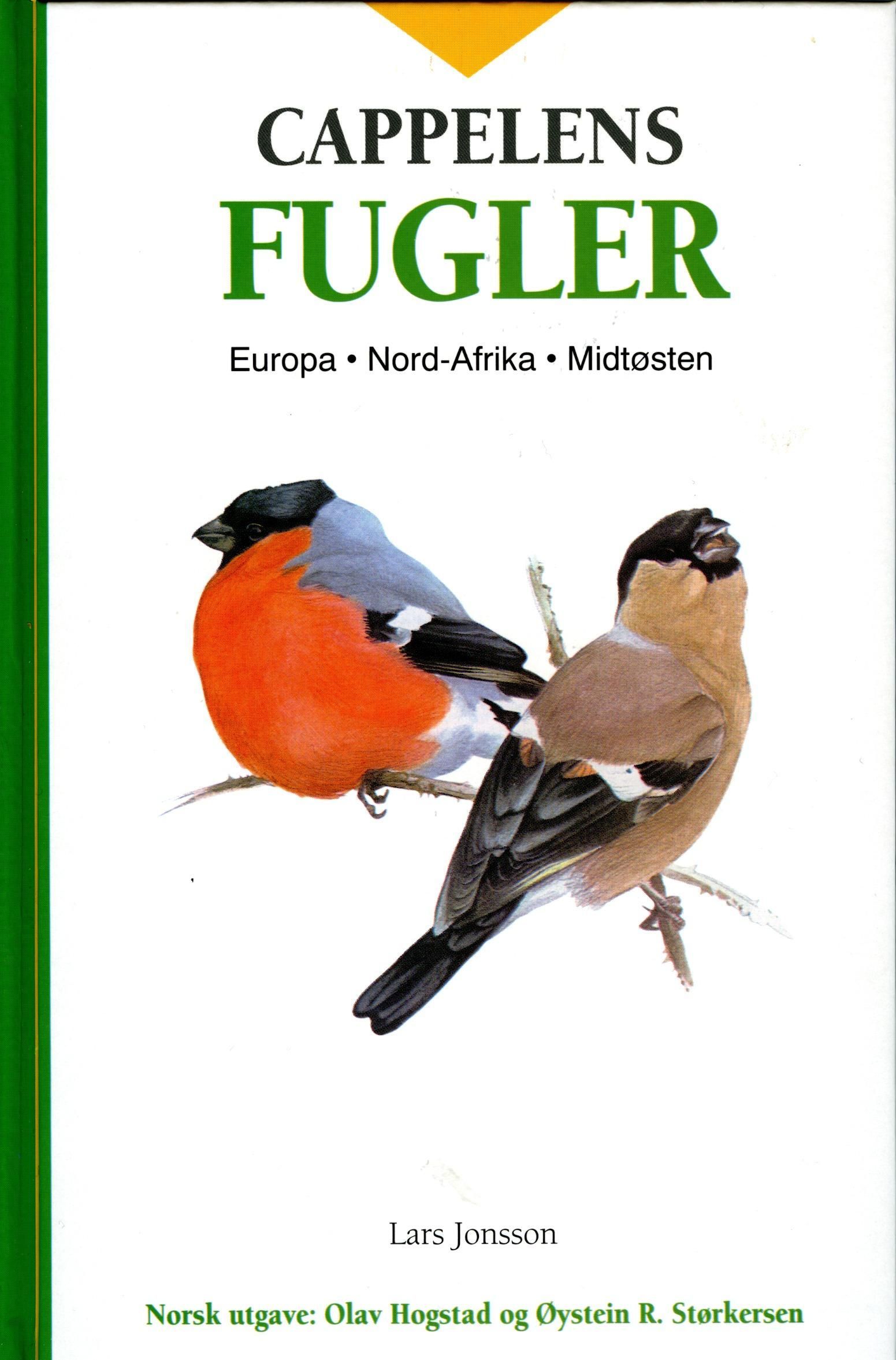 Fugler: Europa, Nord Afrika, Midtøsten