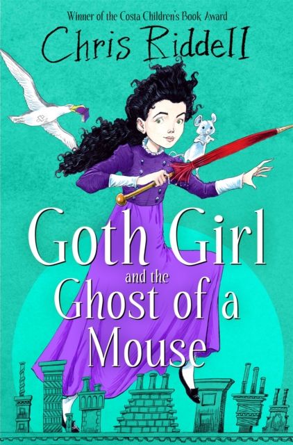 Goth girl and the ghost of a mouse