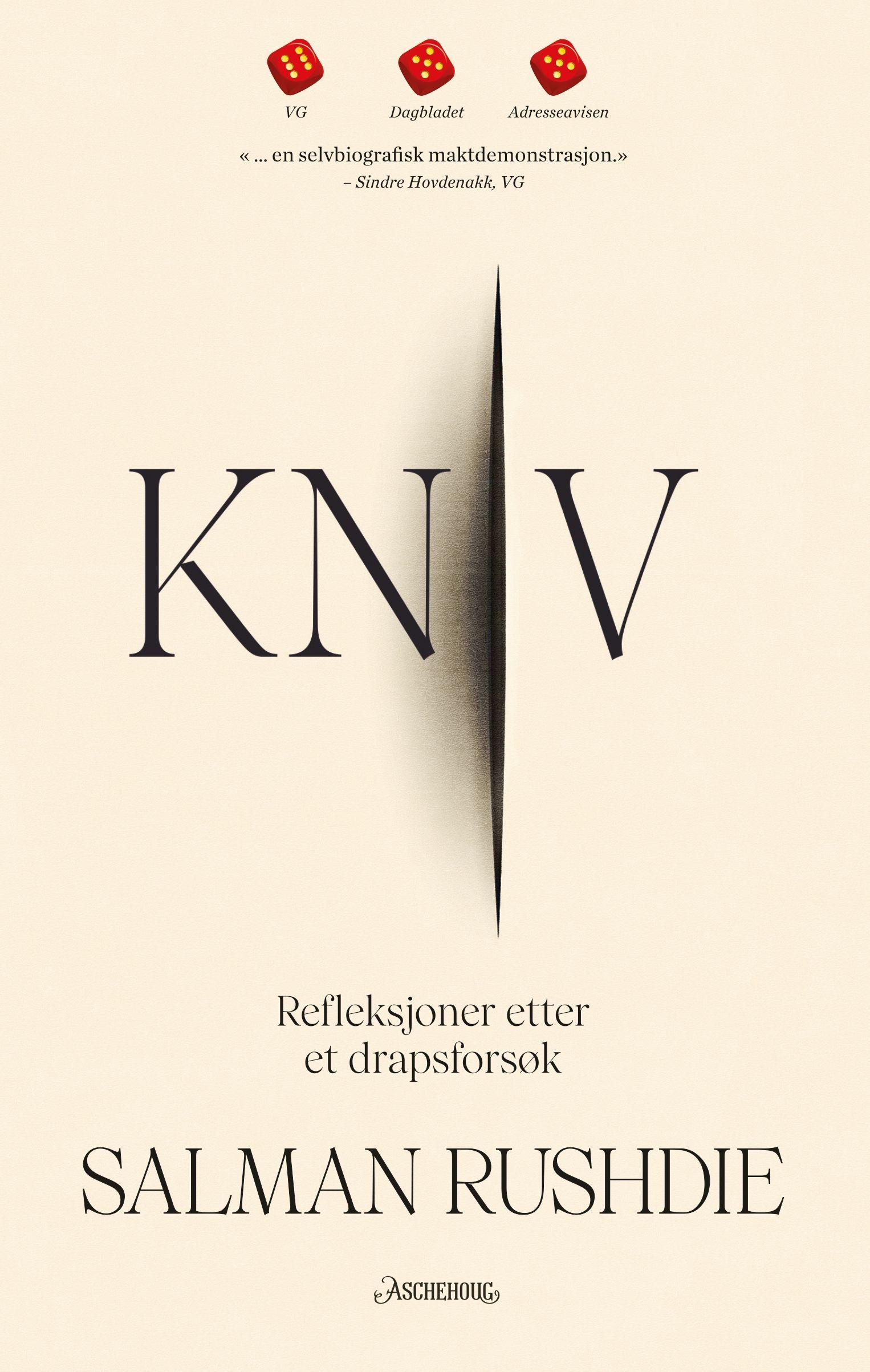 Kniv : refleksjoner etter et drapsforsøk