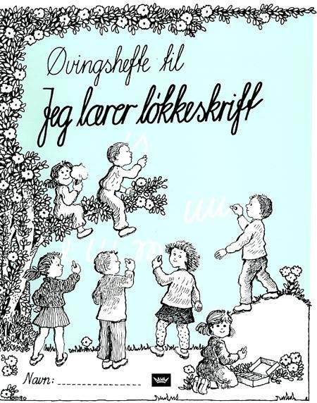 Jeg lærer løkkeskrift : øvingshefte : pakke med 10 hefter