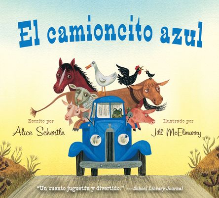 El camioncito azul