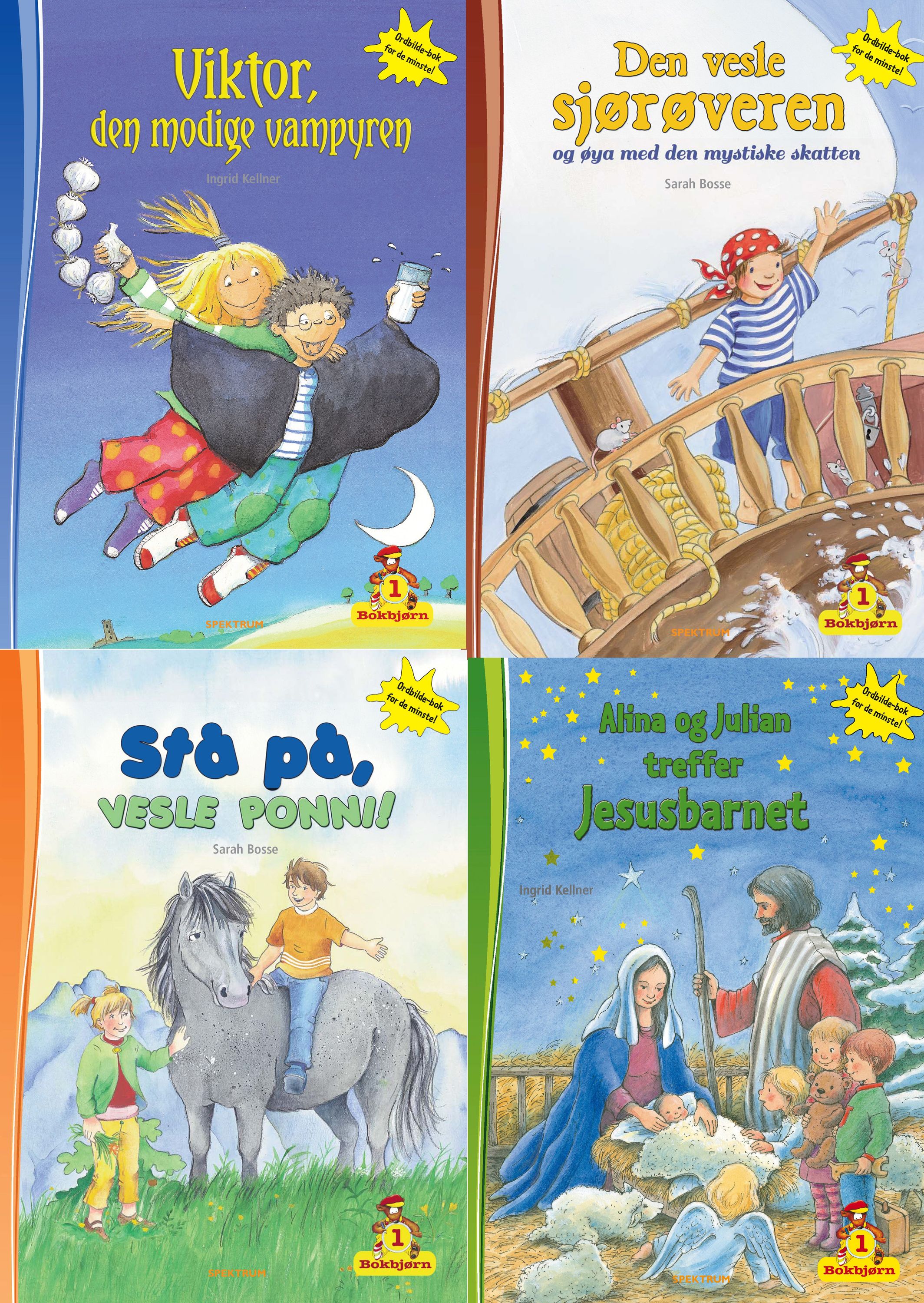 Forsidebilde av Bokbjørn lesepakke (nivå 1)