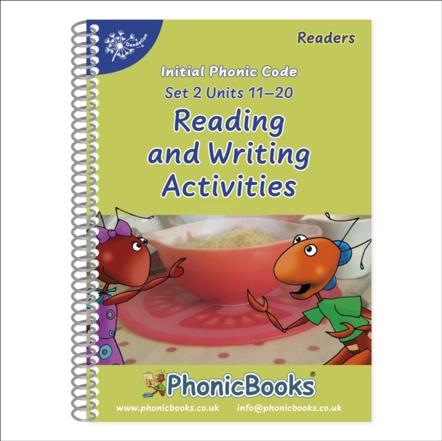 Phonic Books Dandelion Readers Reading and Writing Activities Set 2 Units 11-20 : Consonant digraphs and simple two-syllable words