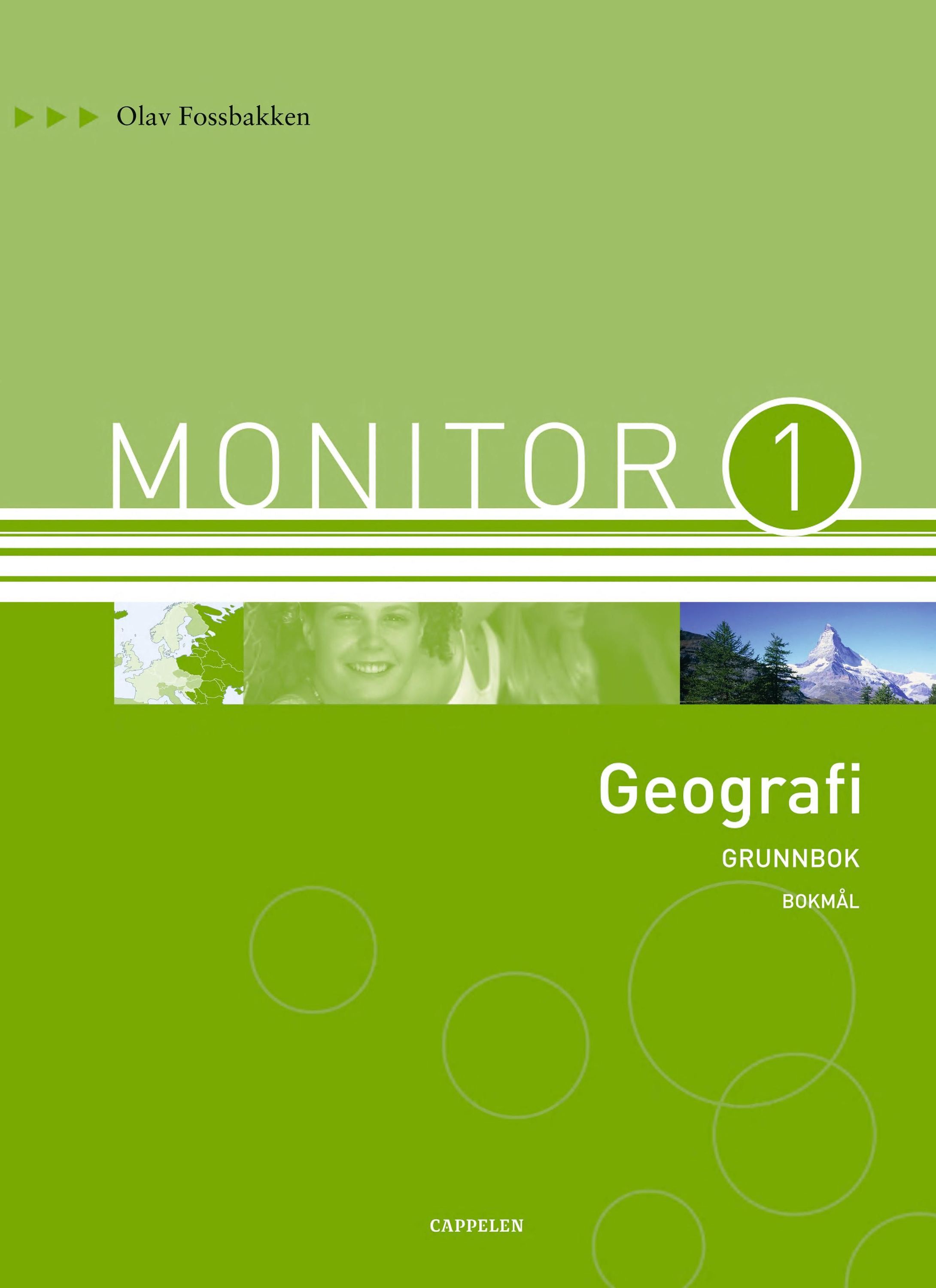 Forsidebilde av Monitor 1 : geografi : grunnbok