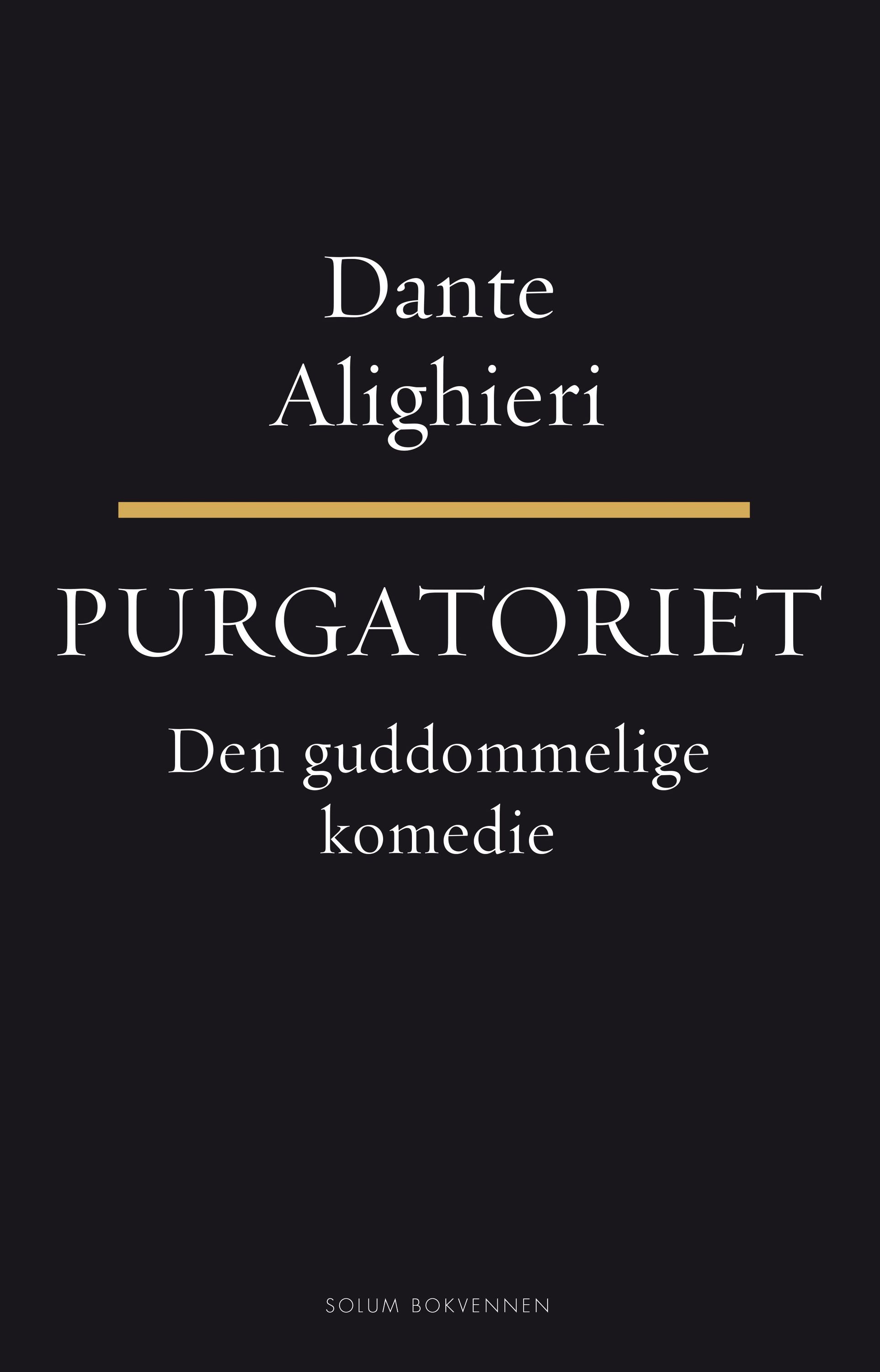 Den guddommelige komedie. Purgatoriet