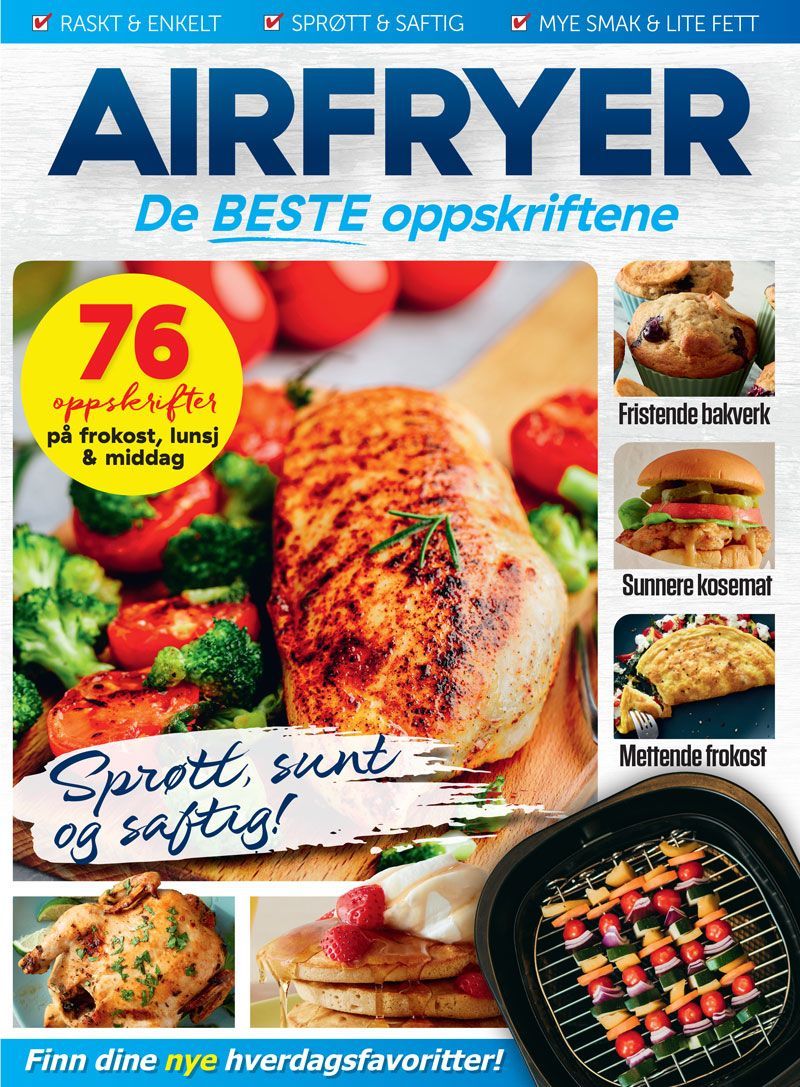 Airfryer : de beste oppskriftene