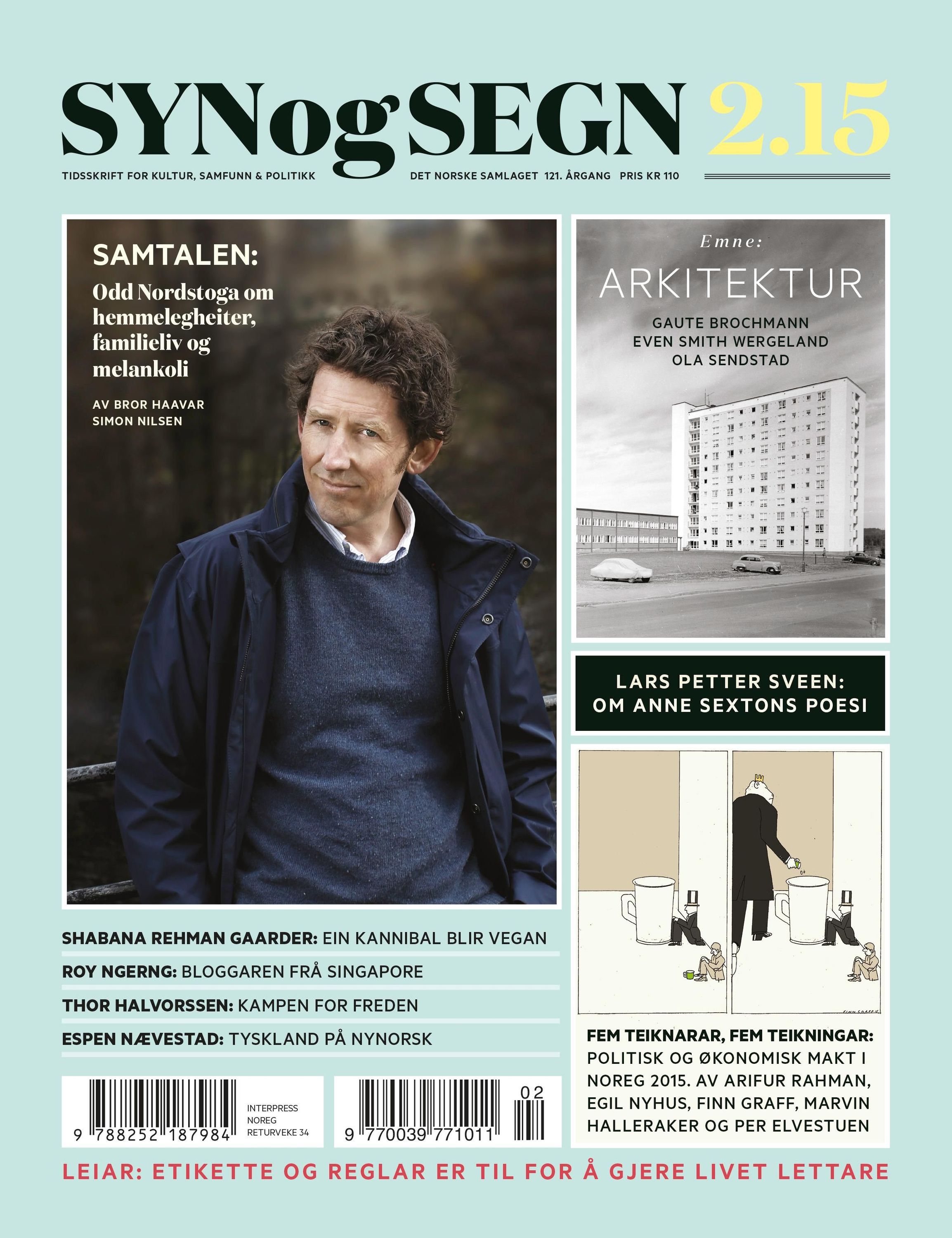 Syn og segn. Hefte 2-2015 : tidsskrift for kultur, samfunn & politikk