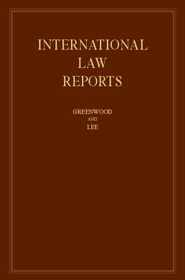 Forsidebilde av International Law Reports: Volume 173