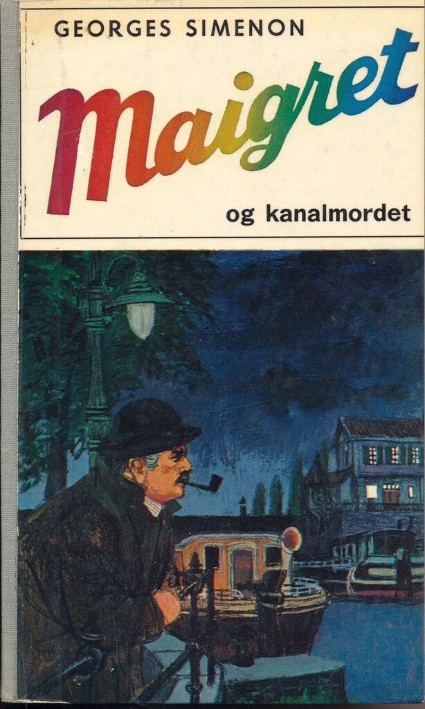 Forsidebilde av Maigret og kanalmordet