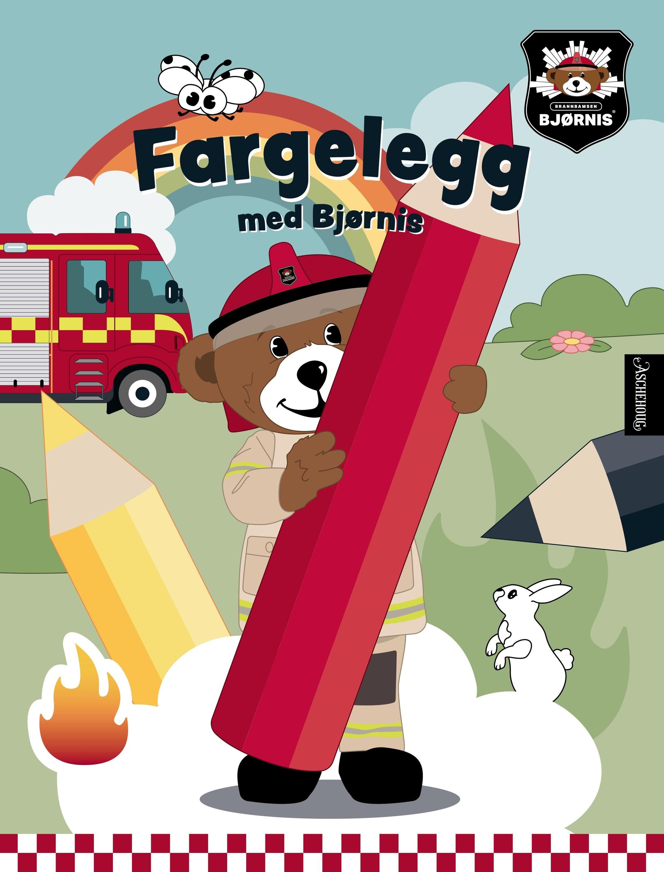 Brannbamsen Bjørnis : malebok