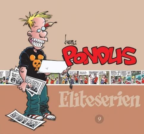 Forsidebilde av Pondus eliteserien. 9