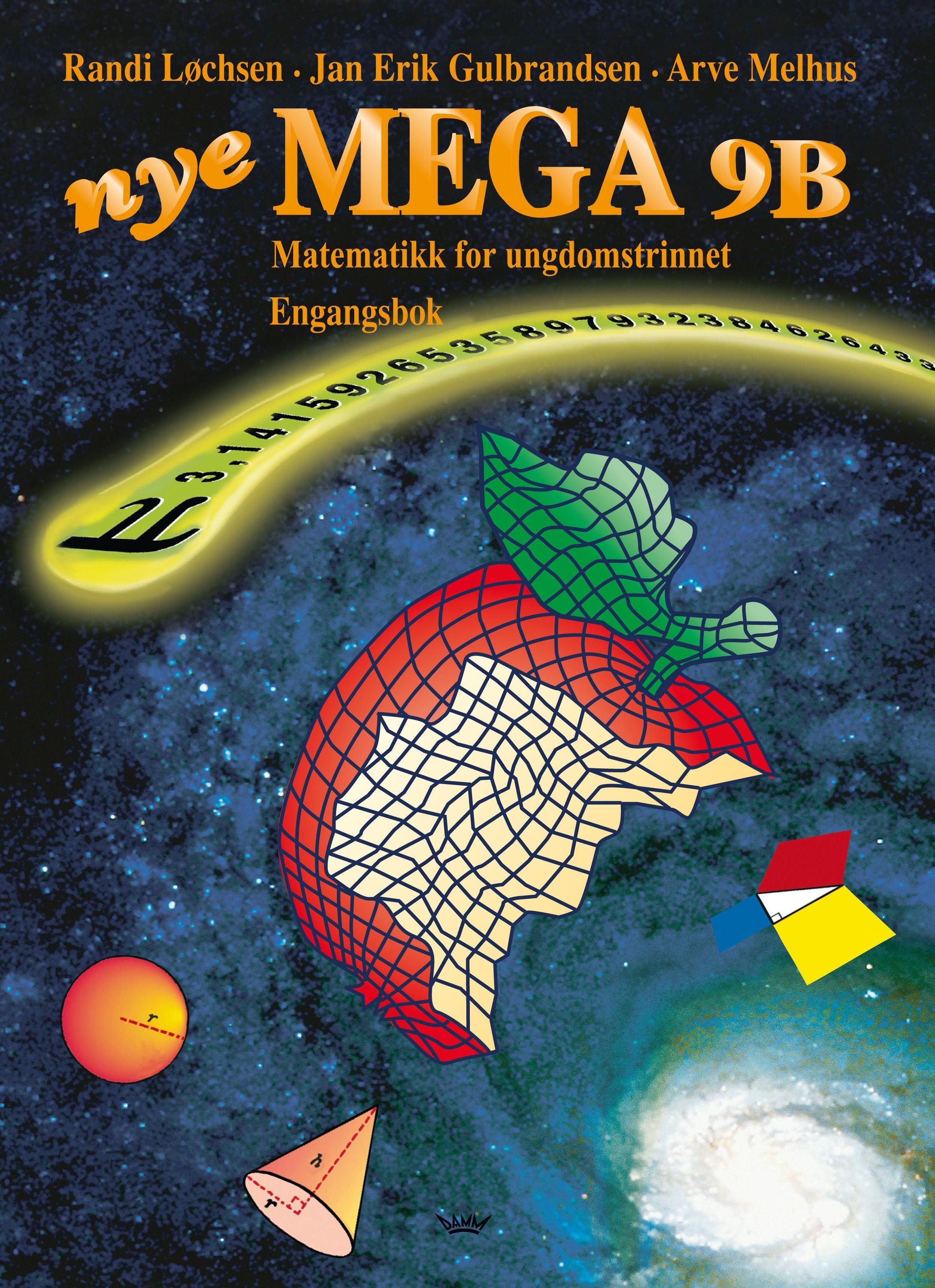 Nye mega 9B : matematikk for ungdomstrinnet : engangsbok 9b