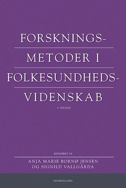 Forskningsmetoder i folkesundhedsvidenskab