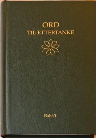 Ord til ettertanke