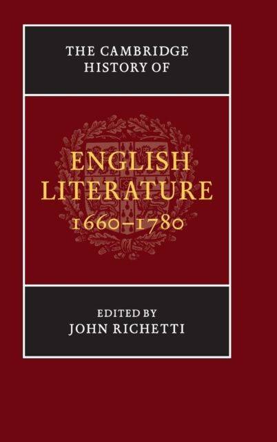 The Cambridge History of English Literature, 1660–1780