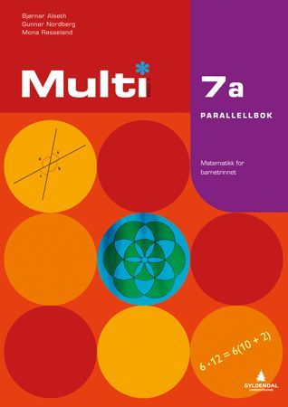 Multi 7a, 2. utgåve : matematikk for barnesteget. Parallellbok