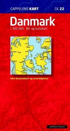 Danmark : bil- og turistkart