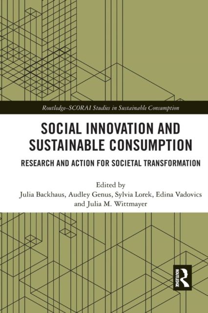 Forsidebilde av Social Innovation and Sustainable Consumption : Research and Action for Societal Transformation
