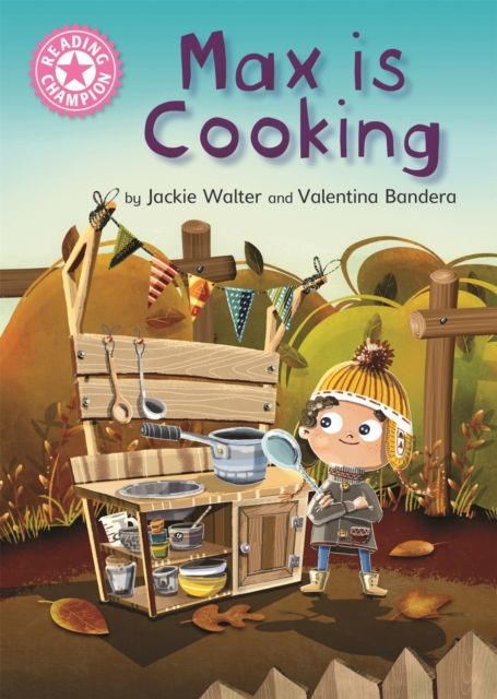 Max is cooking