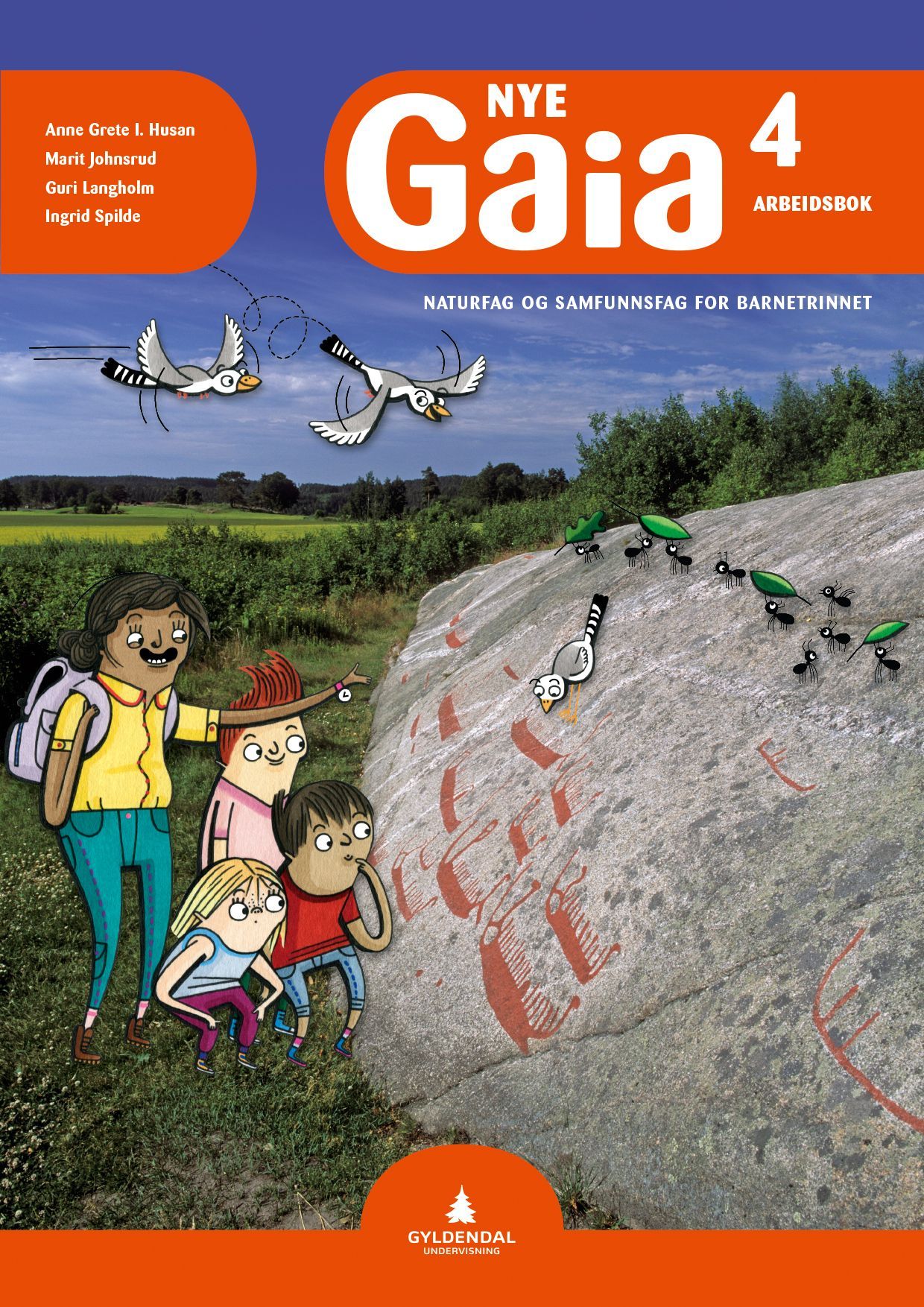 Nye Gaia 4 : naturfag og samfunnsfag for barnetrinnet. Arbeidsbok