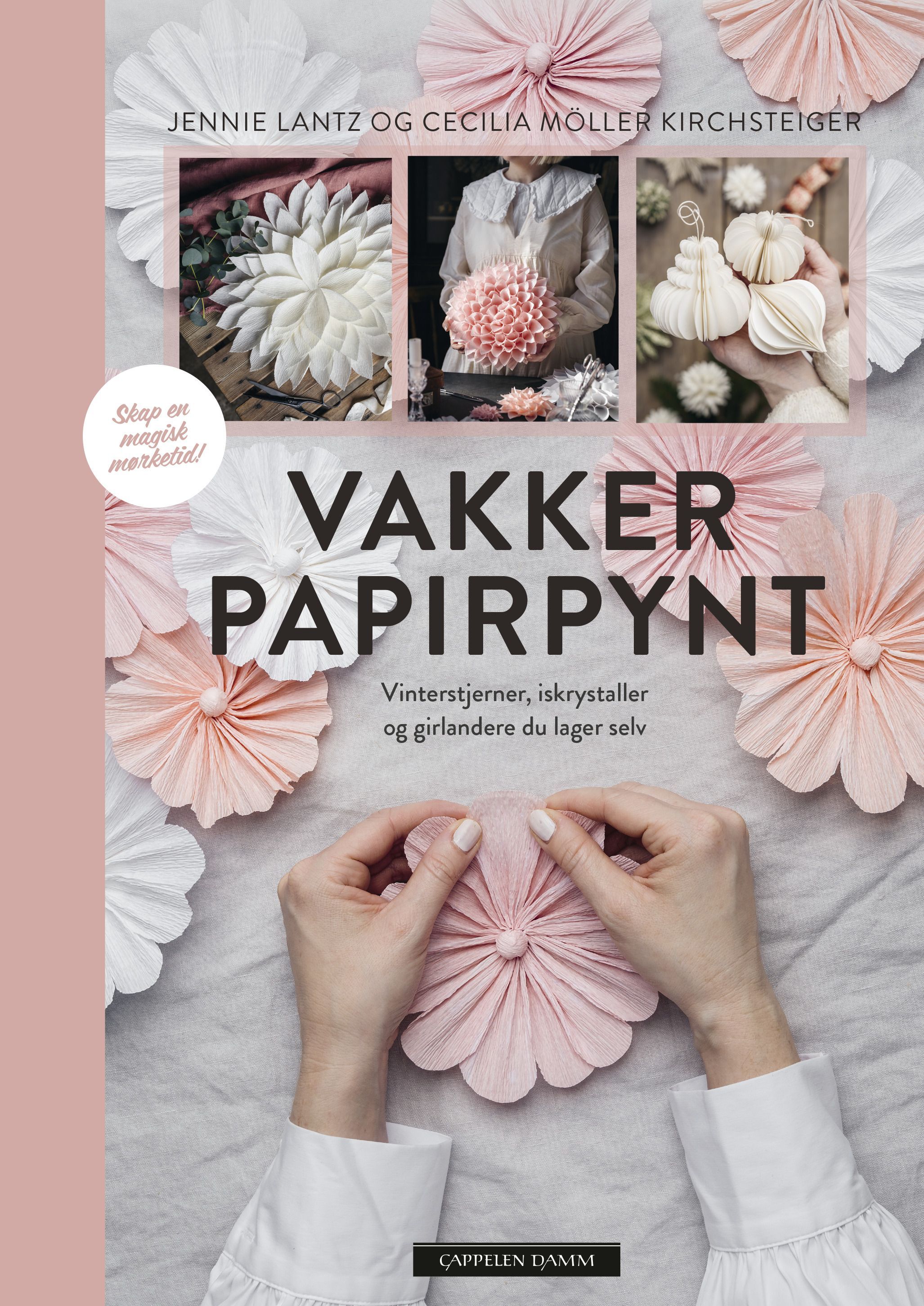Vakker papirpynt : vinterstjerner, iskrystaller og girlandere du lager selv