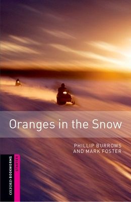 Oranges in the snow