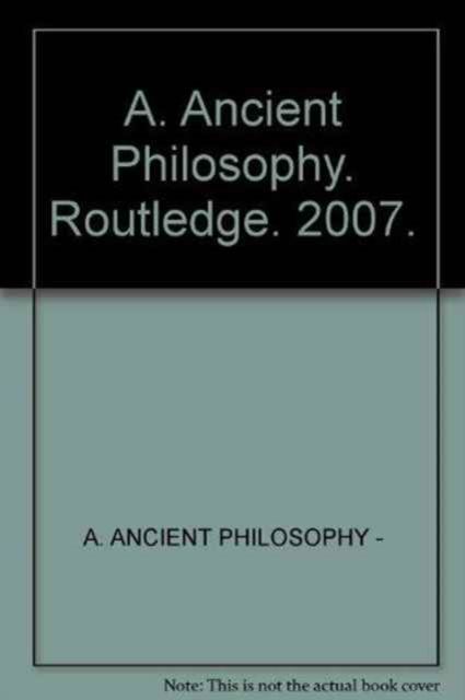 A. Ancient Philosophy
