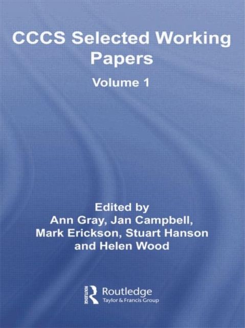 CCCS Selected Working Papers : Volume 1