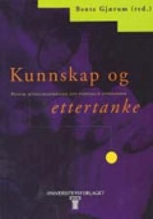 Kunnskap og ettertanke : psykisk utviklingshemning som flerfaglig utfordring