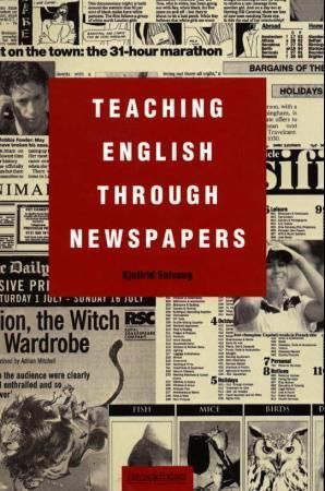 Forsidebilde av Teaching english throug newspapers