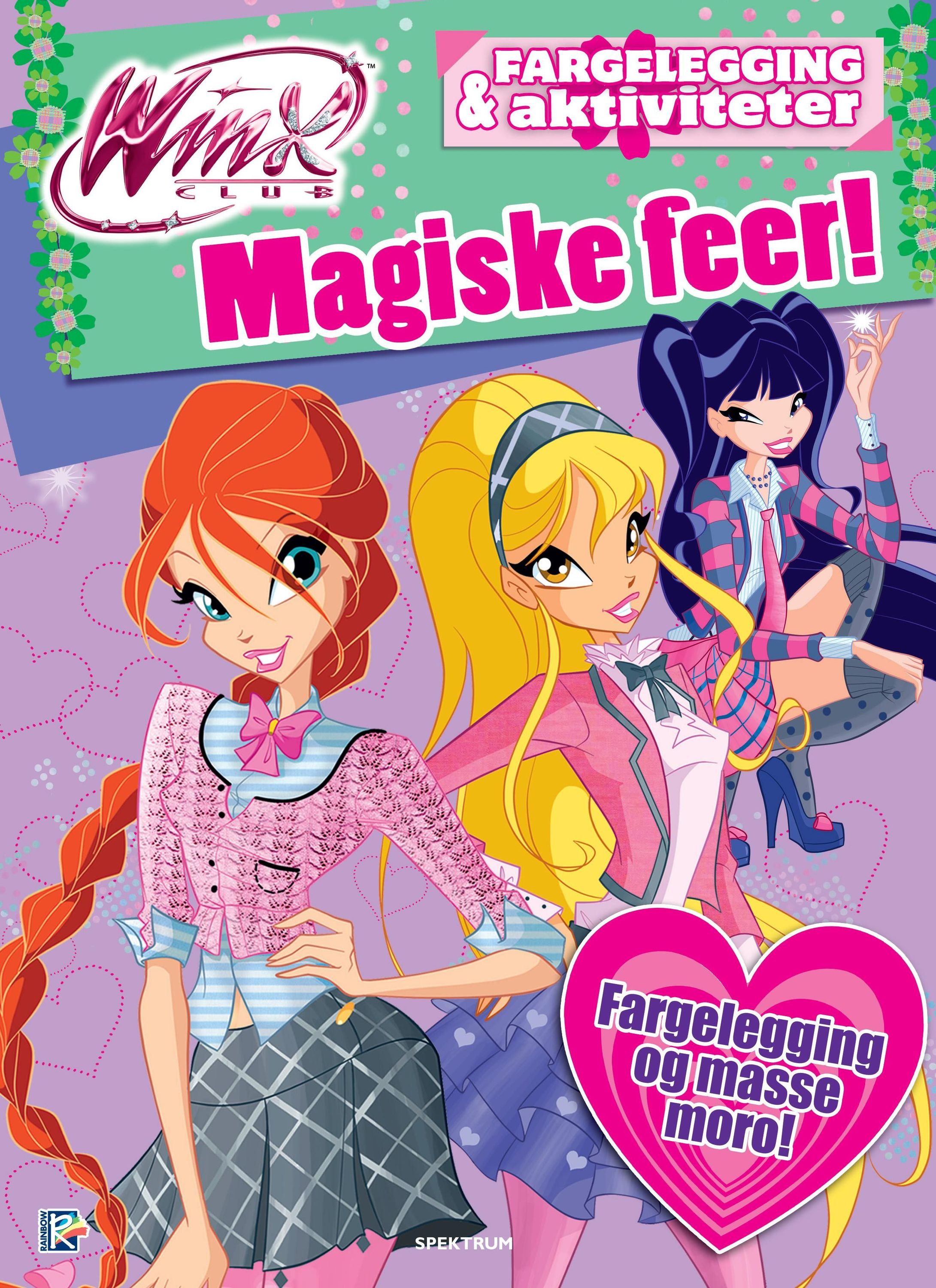 Winx magiske feer : fargelegging og aktiviteter