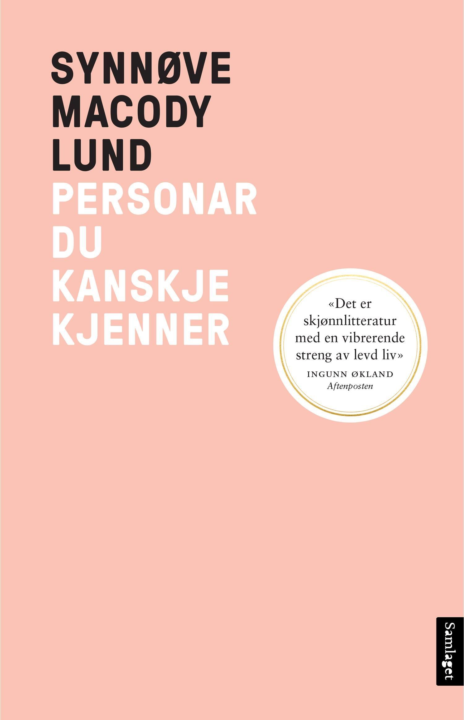 Personar du kanskje kjenner : roman