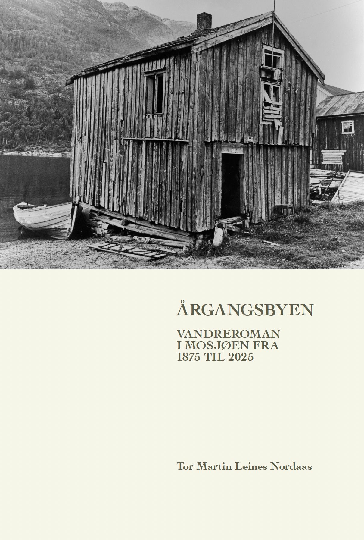 Årgangsbyen : vandreroman i Mosjøen fra 1875 til 2025