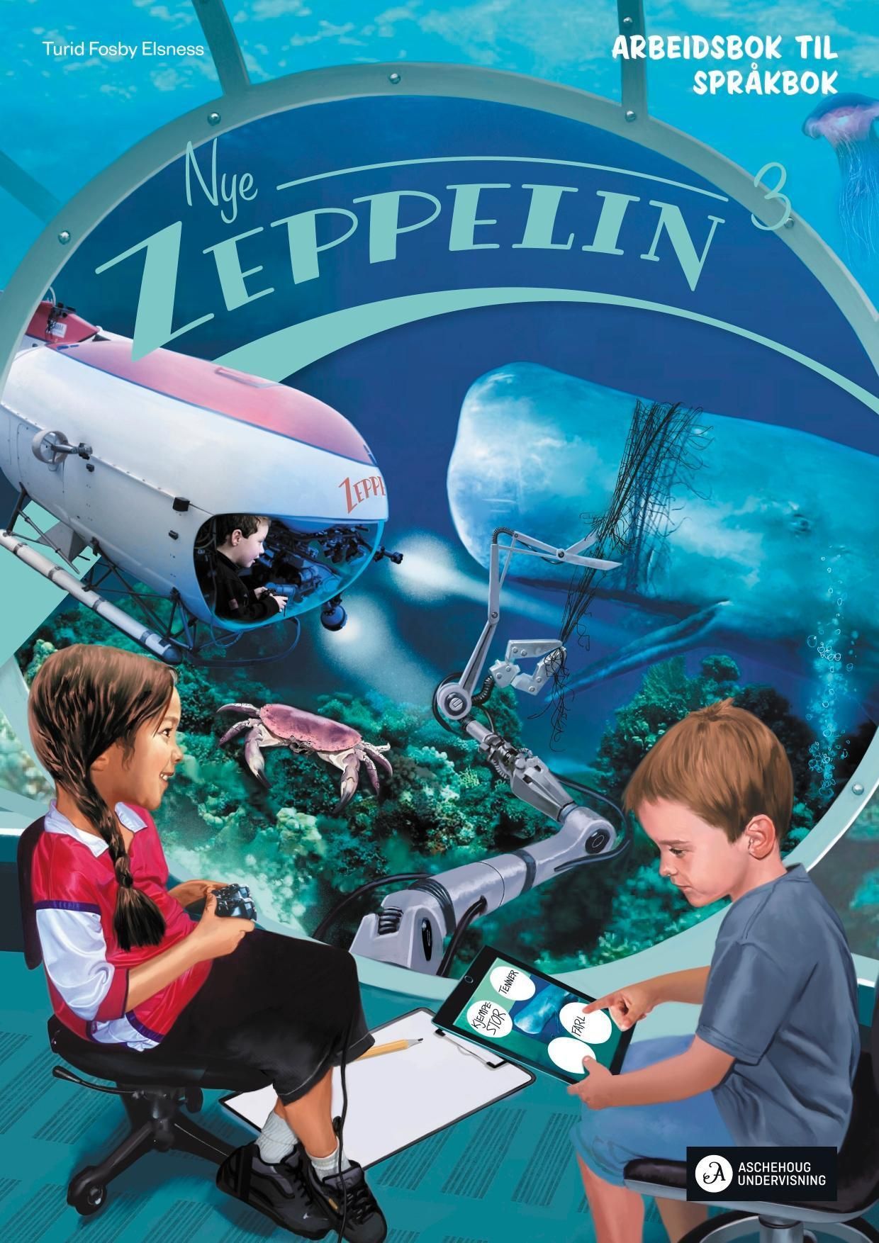 Nye Zeppelin 3 : norsk for barnetrinnet. Arbeidsbok til språkbok