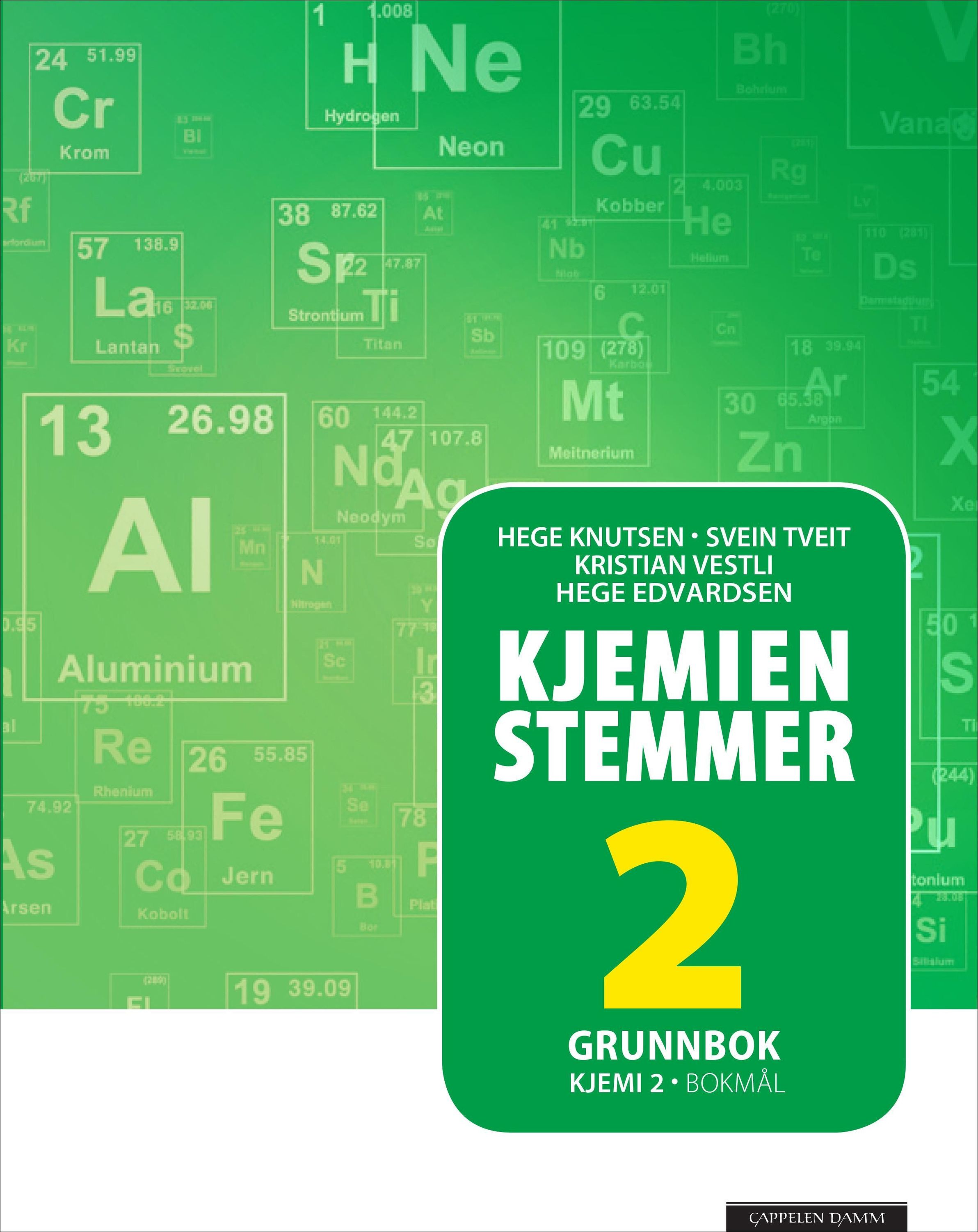 Kjemien stemmer 2 : kjemi 2 : grunnbok