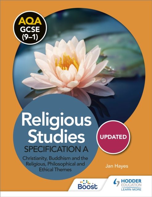 Forsidebilde av AQA GCSE (9-1) Religious Studies Specification A: Christianity, Buddhism and the Religious, Philosophical and Ethical Themes