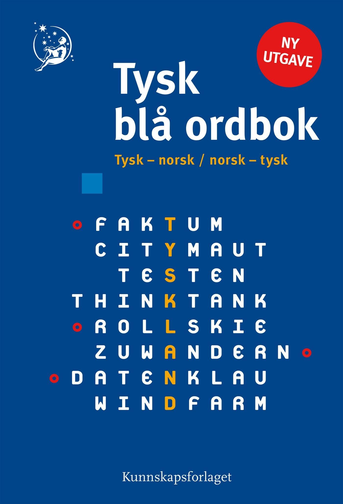 Tysk blå ordbok : tysk-norsk/norsk-tysk