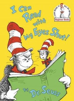 I can read with my eyes shut!