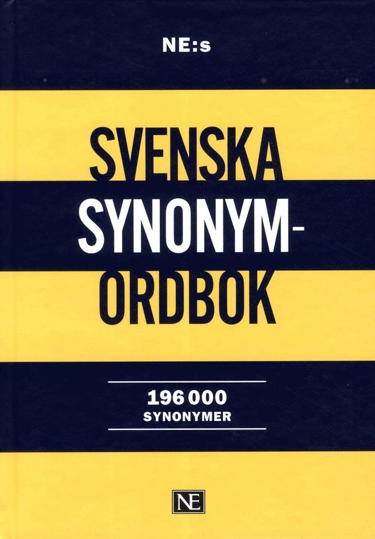 NE:s svenska synonymordbok