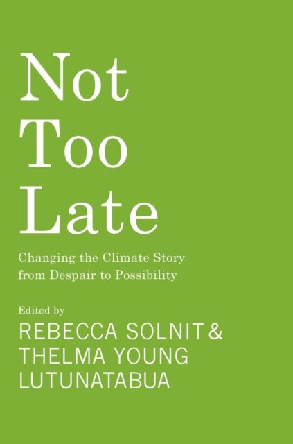 Not Too Late : Changing the Climate Story from Despair to Possibility