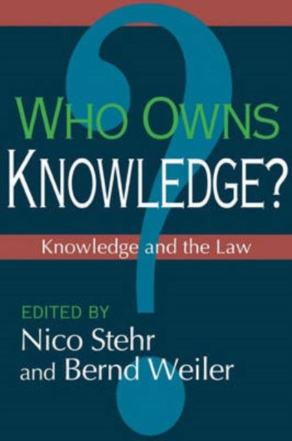 Who Owns Knowledge? : Knowledge and the Law