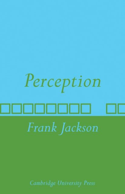 Perception : A representative theory